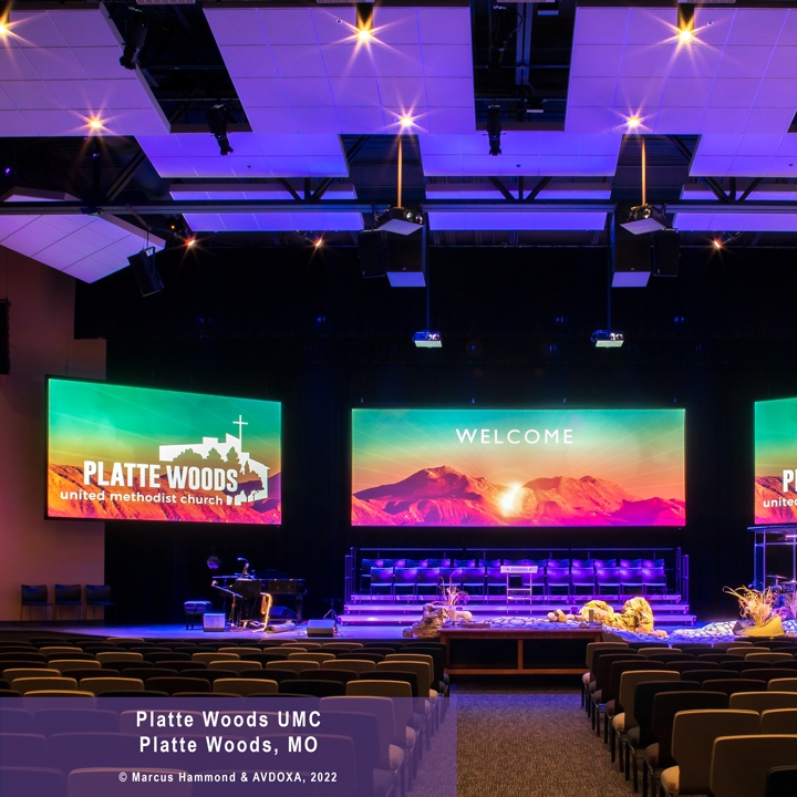 Five Benefits of Immersive Color in House of Worship Environments