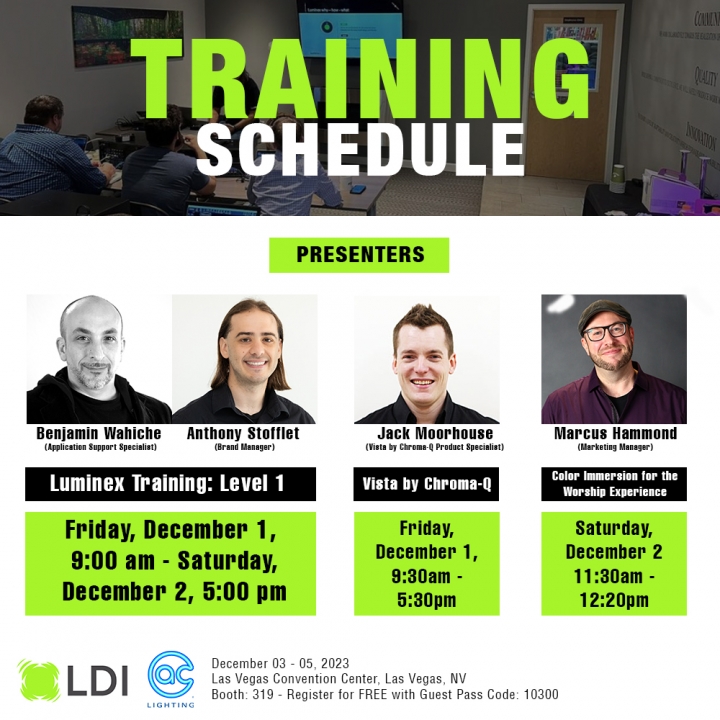 A.C. Lighting hosts Training during LDI