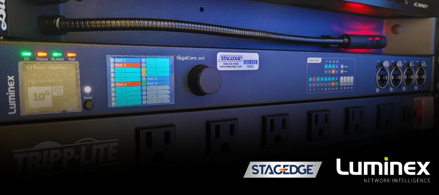 Stagedge Simplifies Event Networking with Luminex